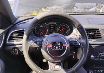 Audi Q3 I SUV 2.0 TDI 140KM 2012 Audi Q3 2012r, 2.0 TDI. Uszkodzony przod. Jezdzi. 2.0 Diesel 140KM, zdjęcie 12