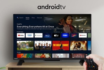 Телевизор Toshiba 32WA2363DG 32-дюймовый ЖК-телевизор HD Ready с ОС Android, 50 Гц, DVB-T2