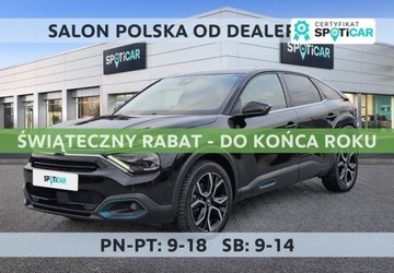 Citroen 2022 Citroen C4 e-C4 EV136 50kWh Shine SalonPL Gwarancja Fabryczna FVat23 Bogaty