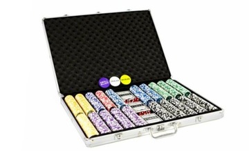 Покерный набор из 1000 фишек OCEAN.