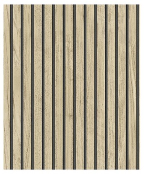 Флизелиновые обои 3D LAMELE светлое дерево V78