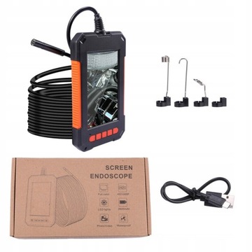 ЭНДОСКОПНАЯ КАМЕРА ДЛЯ ПРОВЕРКИ 10M 8LED IP67 1080P HD КРЮК