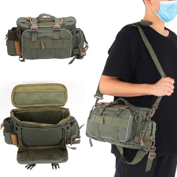 TORBA WĘDKARSKA NYLON CHLEBAK NA RAMIĘ
