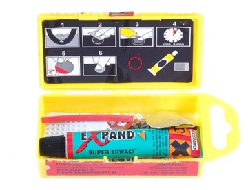 Набор патчей, ремкомплект для ремонта камер велосипеда EXPAND, 9 шт.