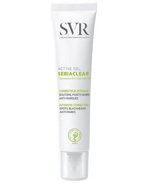 SVR Sebiaclear Active Gel корректирует несовершенства. 40 мл