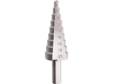 WIERTŁO STOŻKOWE STOPNIOWE 4,0-20,0 mm