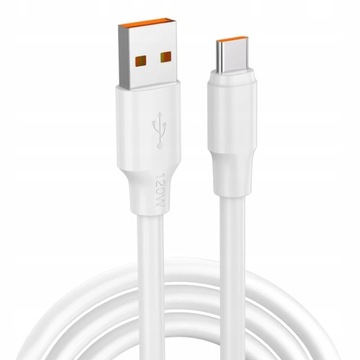 Kabel Ładowarka TYP C USB C do Xiaomi 120W 6A 2M