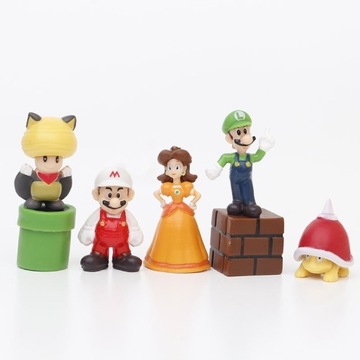 Фигурки Super Mario Bros Bowser, 48 штук + сумка Марио