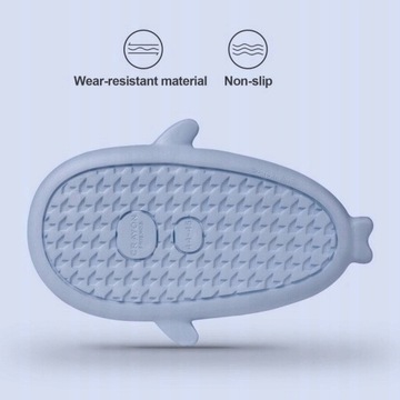 КРАСИВЫЕ ПРОТИВОСКОЛЬЗЯЩИЕ ШЛЕПАНЦЫ SHARK 43