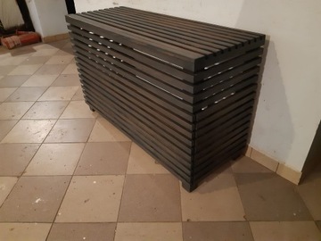 Ажурная крышка 120х45 h72 + боковые дверцы