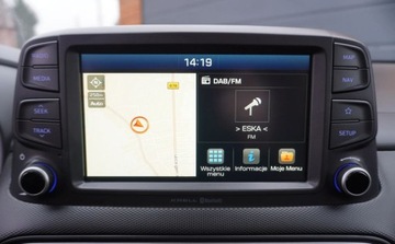 Hyundai Kona I Crossover 1.6 T-GDI 177KM 2019 Hyundai Kona Bezwypadkowy Serwisowany 1-Wlasciciel Navi Kamera Hud Led Aut, zdjęcie 21