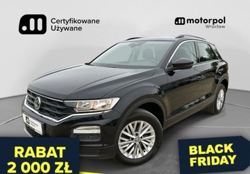 Volkswagen T-Roc I SUV 1.5 TSI ACT 150KM 2018 Volkswagen T-Roc Advance, ACC, Czujniki parkowania, Asystenci, Serwisowany