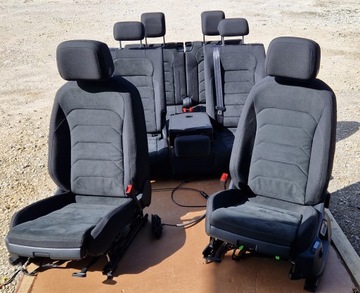 FOTELE KANAPA TIGUAN ALLSPACE 16-24 R ELEKTRYKA GRZANE ERGO 7 OSÓB ALCANTAR