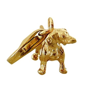 GOLDEN CHARMS СОБАКА ТАКСА СОБАКА ЩЕНОК PET 333