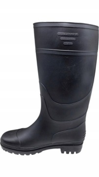 БОТИНКИ РЕЗИНОВЫЕ МУЖСКИЕ, ДЛИННЫЕ, ЧЕРНЫЕ, размер 46