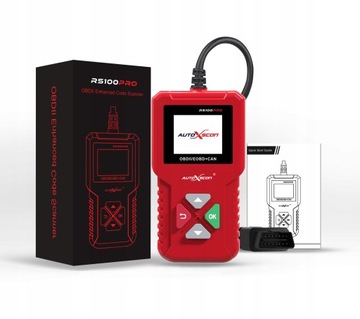 УНИВЕРСАЛЬНЫЙ АВТОМОБИЛЬНЫЙ ДИАГНОСТИЧЕСКИЙ ТЕСТЕР OBD 2 AUTOXSCAN RS100 PRO
