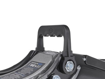 PODNOŚNIK SAMOCHODOWY LEWAREK NISKOPROFILOWY 2,5T ŻABA GUMA STALOWE KOŁA