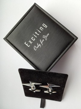 Spinki do mankietów EXC Piorun dla Elektryka