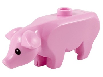 Lego 87621pb01 świnia świnka j. różowy 1 szt N