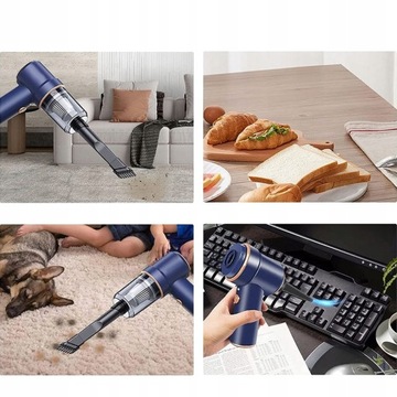 БЕСПРОВОДНОЙ РУЧНОЙ ПЫЛЕСОС ДЛЯ АВТОМОБИЛЯ 120ВТ