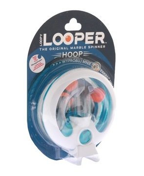 Zabawka zręcznościowa z kulką Rebel Loopy Looper Hoop niebieski