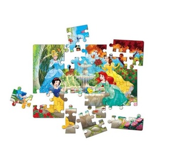 PUZZLE KSIĘŻNICZKI CLEMENTONI 26064