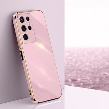 ГЛАМУРНЫЙ ЧЕХОЛ ДЛЯ SAMSUNG S21 УЛЬТРА СИЛИКОНОВЫЙ