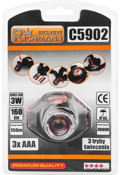 СВЕТОДИОДНАЯ ФАРА 3 Вт RICHMANN C5902