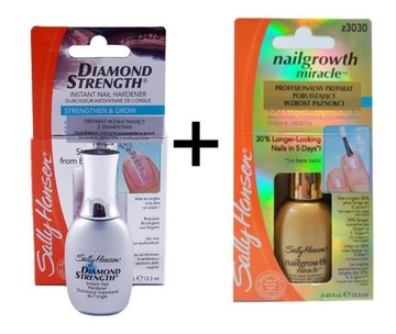 Sally Hansen Zestaw Wzmocnienie + Wzrost