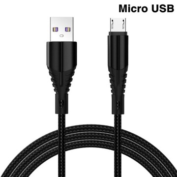 10 sztuk szybkie ładowanie Micro USB 3A kabel USB