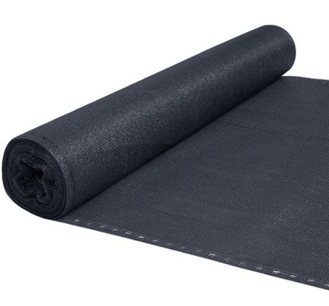 ЗАТЕНИВАЮЩАЯ СЕТКА МАСКИРОВОЧНАЯ КРЫШКА 1,5x10м НАБОР УФ-ПОЛОС ГРАФИТ-АНТРАЦИТ