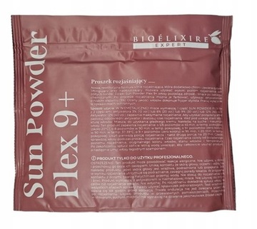 BIOELIXIR ROZJAŚNIACZ SUN POWDER PLEX 9 TONÓW 500g