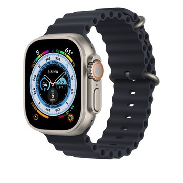 Zestaw Premium Apple Watch Ultra 49MM Titanium A2684 LTE CELLULAR 100% A+