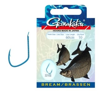 Przypon Gamakatsu BREAM 2210S 60cm 0,18 nr 10