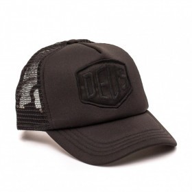 Czapka z daszkiem Deus Baylands Trucker (czarna)