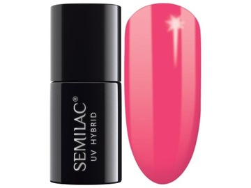 Лак Semilac Hybrid 042 Неон Малиновый 7мл