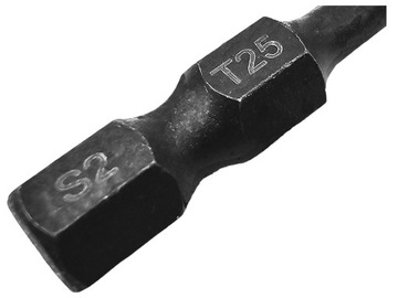 BIT KOŃCÓWKA UDAROWA TX 25 50mm GWIAZDKOWY TORX TORSION IMPACT COBIT 1szt