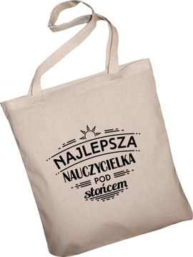 TORBA BAWEŁNIANA EKO PREZENT DZIEŃ NAUCZYCIELA 746