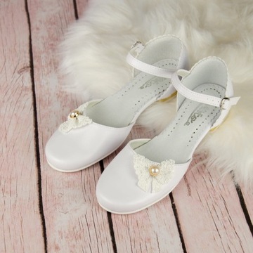 Туфли для причастия для девочек КБД-675 - 34