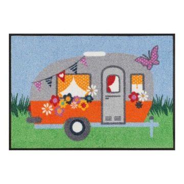 Dywanik wycieraczka mata na kemping Happy Camping