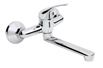 Bateria umywalkowa ścienna Nano chrom