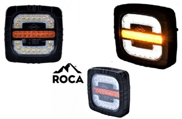 LAMPA PRZEDNIA LED POZYCJA KIERUNEK ROCA LZD 2799 2 funkcje IP68 wzmocniona