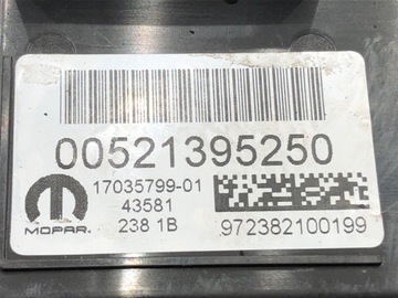 MODUL JEEP COMPASS MP 00521395250 ŘÍZENÍ