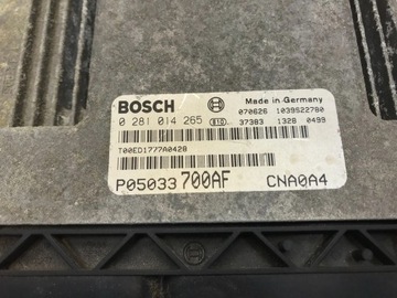 CHRYSLER SEBRING (JS) 2000CM3 2008 ŘÍZENÍ MOTORU KOMBI 05033700AF