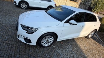 Audi A3 8Y Sportback 1.0 30 TFSI 110KM 2021 Audi A3 Sportback 1.0 Benzyna 110KM 2021r 1 właściciel, salon Polska, zdjęcie 1