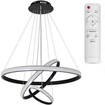 LAMPA SUFITOWA LED RING PIERŚCIENIOWA PILOT 60cm