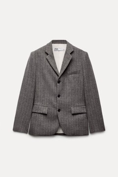ШЕРСТЯНОЙ КОМПЛЕКТ ZARA ИЗ ПИДЖАКА И БРЮК XS/S