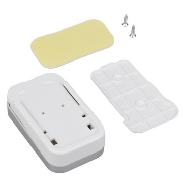 DZWONEK BEZPRZEWODOWY KINETYCZNY 38 MELODII IP44 BIAŁY GREENBLUE GB157 W