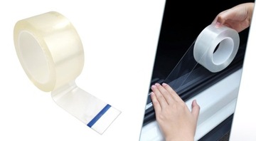 ПРОЗРАЧНАЯ ЗАЩИТНАЯ ЛЕНТА ДЛЯ ОБОРОТОВ 10смх5мх0,5мм