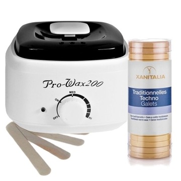 ZESTAW DO DEPILACJI PODGRZEWACZ+ WOSK MIÓD +GRATIS